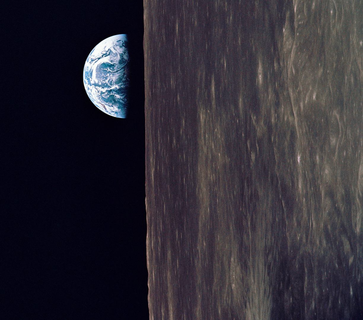 Earth Rise by NASA